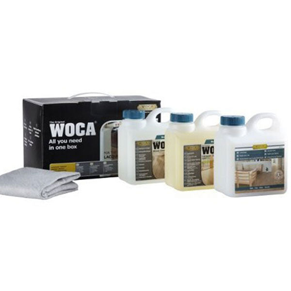 Woca Care and Protect Kit Lacquer, Laminate & Vinyl