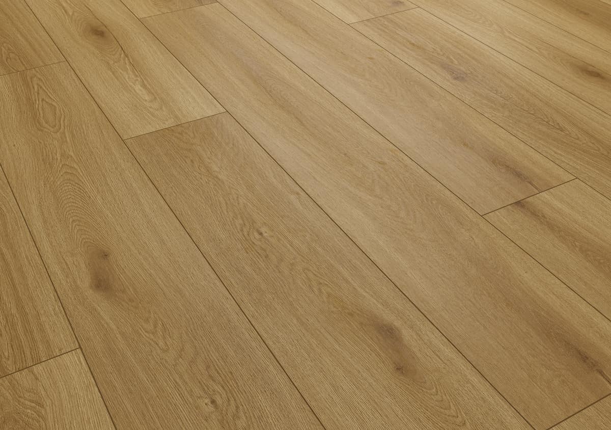 Audacity 12mm Laminate Flooring Brown Sugar Oak