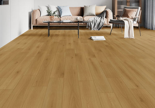 Audacity 12mm Laminate Flooring Golden Brown Oak