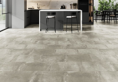 Audacity 12mm Laminate Tile Pewter Grey