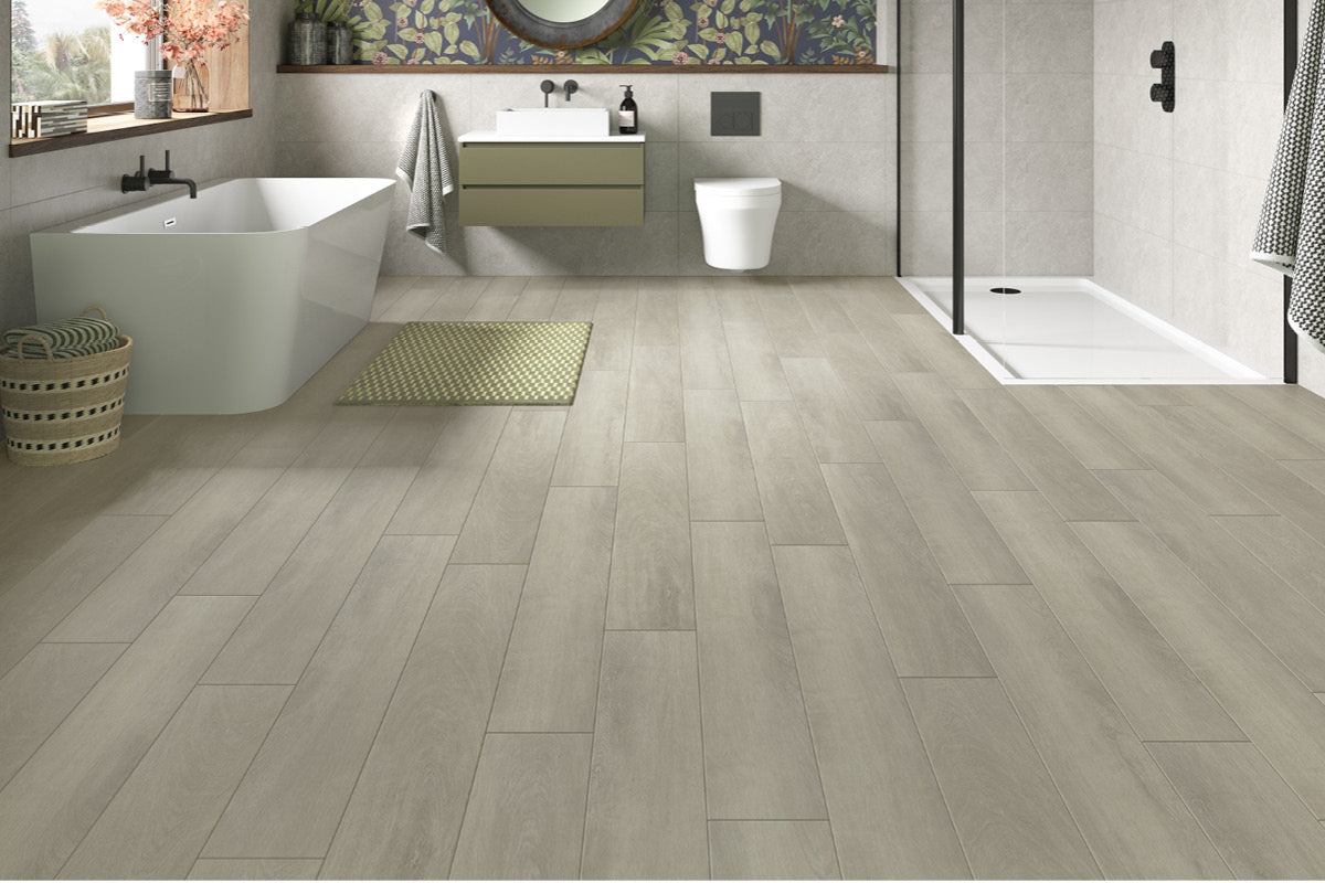 Life Pewter Oak Plank Luxury Rigid Core Click Vinyl Flooring