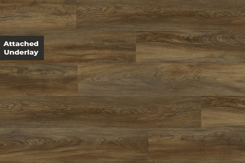 Spectra Luxury Acoustic Rigid Core Click Vinyl Flooring Cocoa Oak Plank