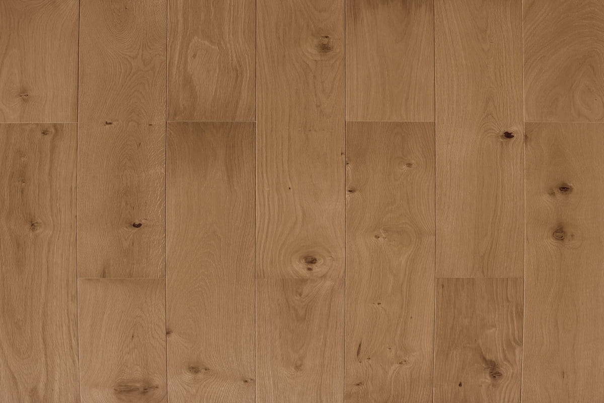 Mega Deal European Engineered Rustic Oak 12mm x 150mm Amber Brushed UV Lacquer