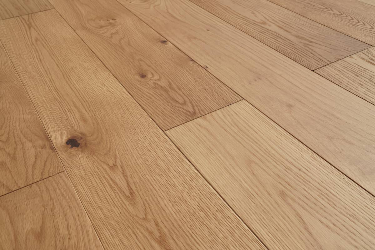 Mega Deal European Engineered Rustic Oak 12mm x 150mm Amber Brushed UV Lacquer