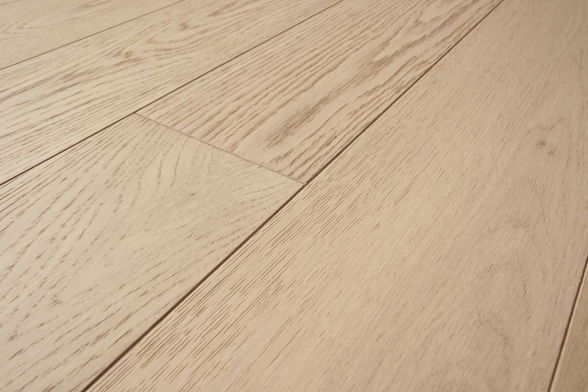 Mega Deal European Engineered Rustic Oak 12mm x 150mm Alabaster Brushed UV Lacquer