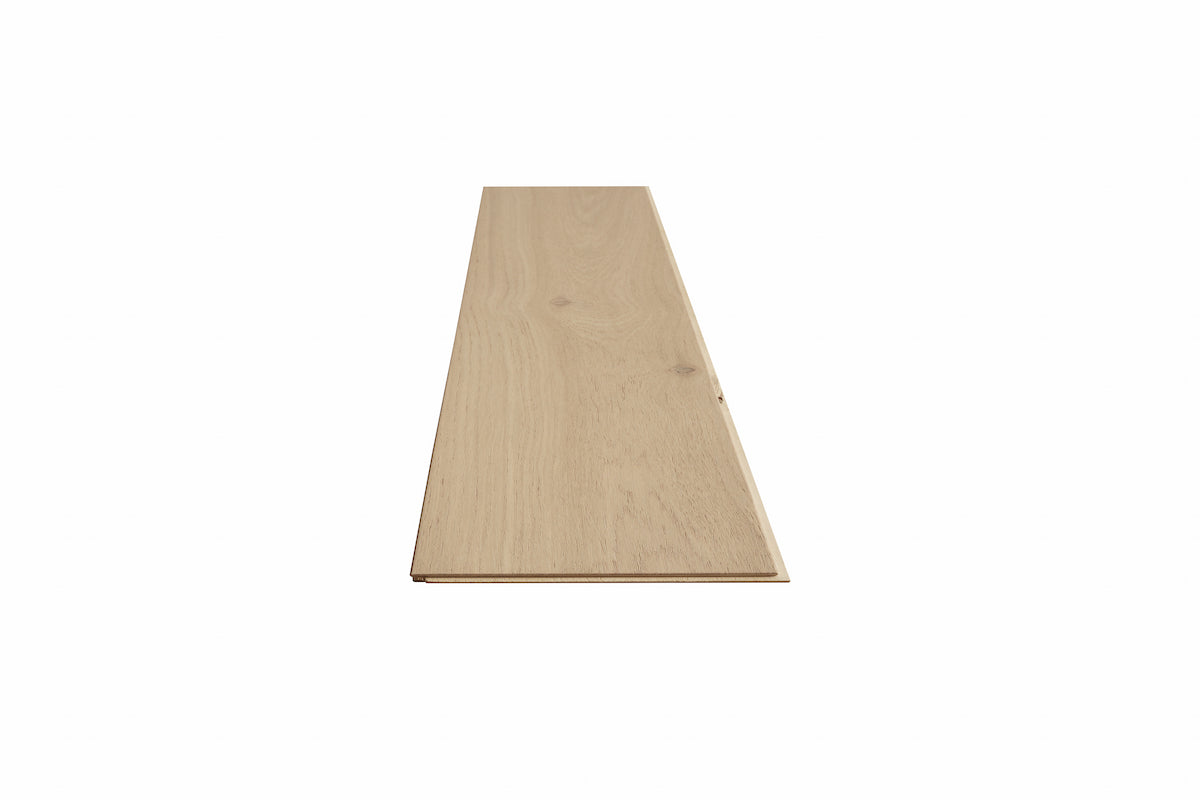 Mega Deal European Engineered Rustic Oak 12mm x 150mm Alabaster Brushed UV Lacquer